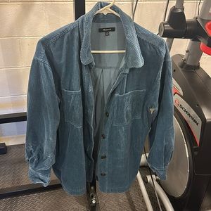 Madewell Blue corduroy Jacket oversized